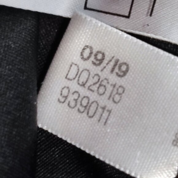 Adidas aeroready active wear running short black 3 white stripes girl's size M - Picture 7 of 11